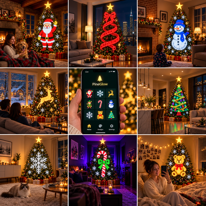 Smart Animated Christmas Tree Lights